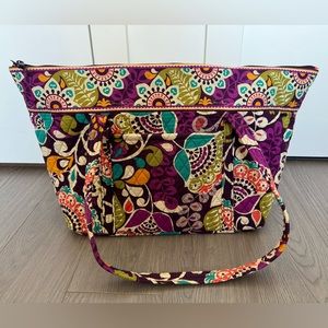 Vera Bradley Purple Tote Bag